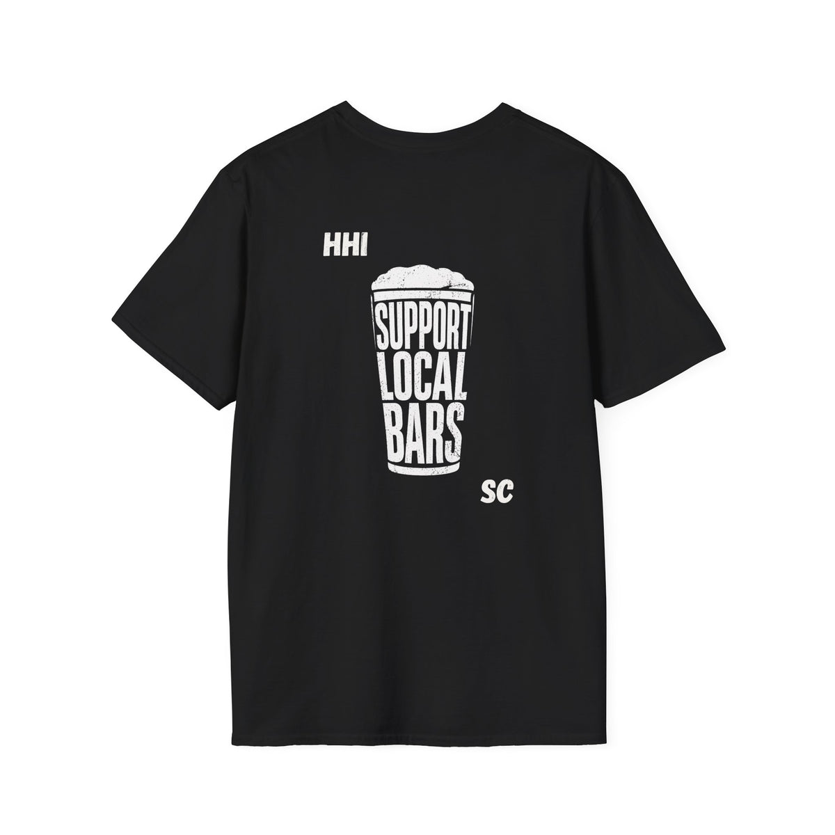 SUPPORT LOCAL BARS T-Shirt — Hilton Head Island Coastal Tee