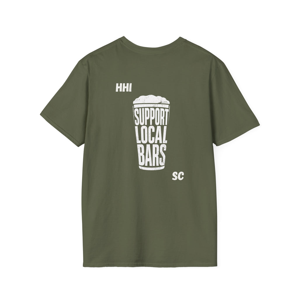 SUPPORT LOCAL BARS T-Shirt — Hilton Head Island Coastal Tee